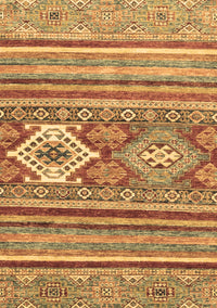 Abstract Brown Modern Rug, abs2445brn