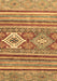 Abstract Brown Modern Rug, abs2445brn