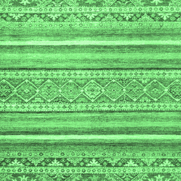 Abstract Emerald Green Modern Rug, abs2446emgrn