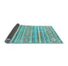 Sideview of Abstract Light Blue Modern Rug, abs2446lblu