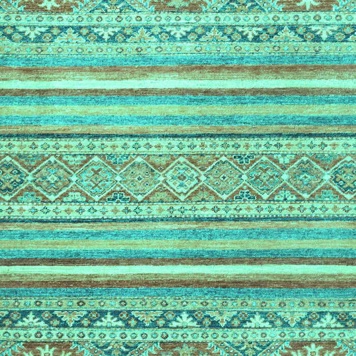 Abstract Turquoise Modern Rug, abs2446turq