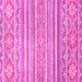 Square Abstract Pink Modern Rug, abs2446pnk