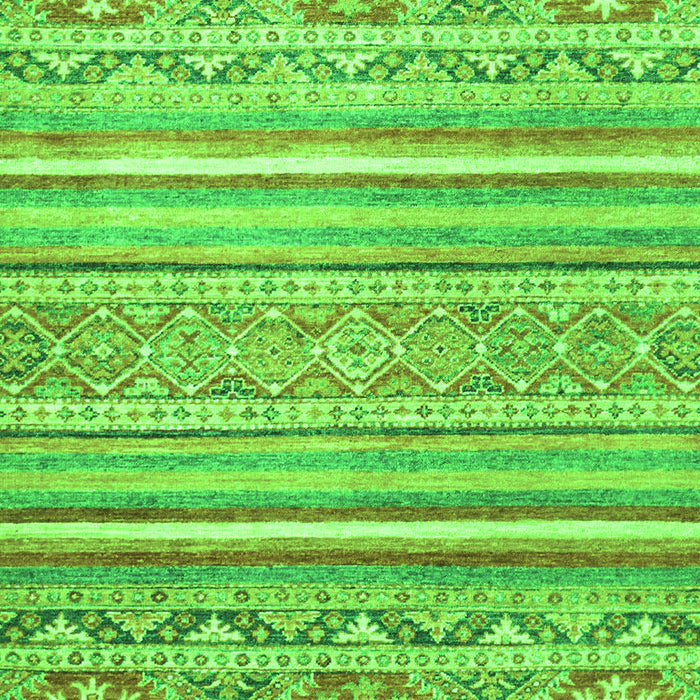 Machine Washable Abstract Green Modern Area Rugs, wshabs2446grn