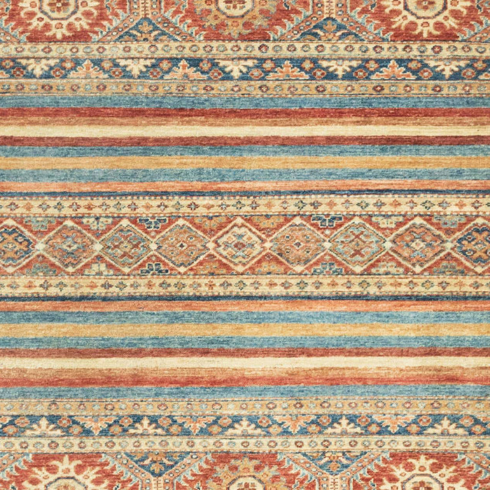 Machine Washable Abstract Gold Brown Rug, wshabs2446