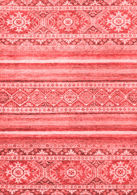 Abstract Red Modern Rug, abs2446red