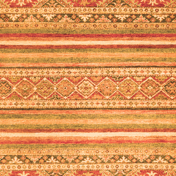 Abstract Orange Modern Rug, abs2446org