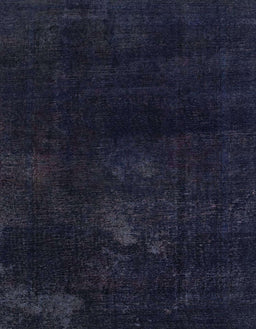 Machine Washable Abstract Night Blue Rug, wshabs2447