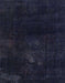 Machine Washable Abstract Night Blue Rug, wshabs2447