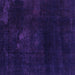 Square Machine Washable Abstract Purple Modern Area Rugs, wshabs2447pur