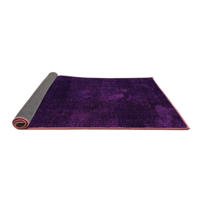 Sideview of Abstract Pink Modern Rug, abs2447pnk
