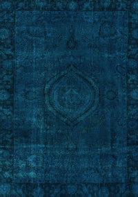 Persian Light Blue Bohemian Rug, abs2448lblu