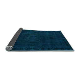 Sideview of Persian Light Blue Bohemian Rug, abs2448lblu