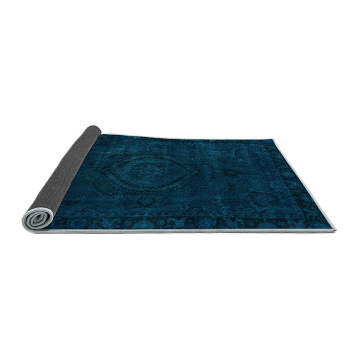 Sideview of Persian Light Blue Bohemian Rug, abs2448lblu