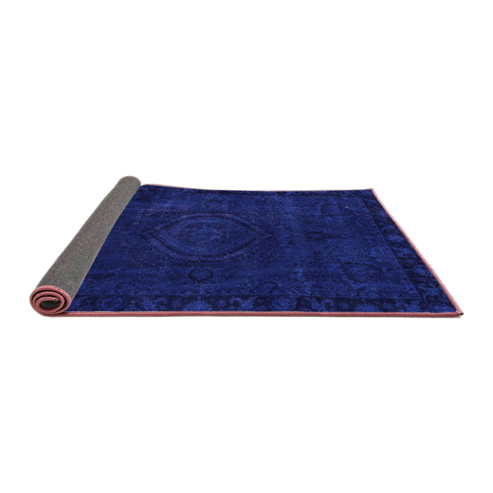 Sideview of Persian Purple Bohemian Rug, abs2448pur