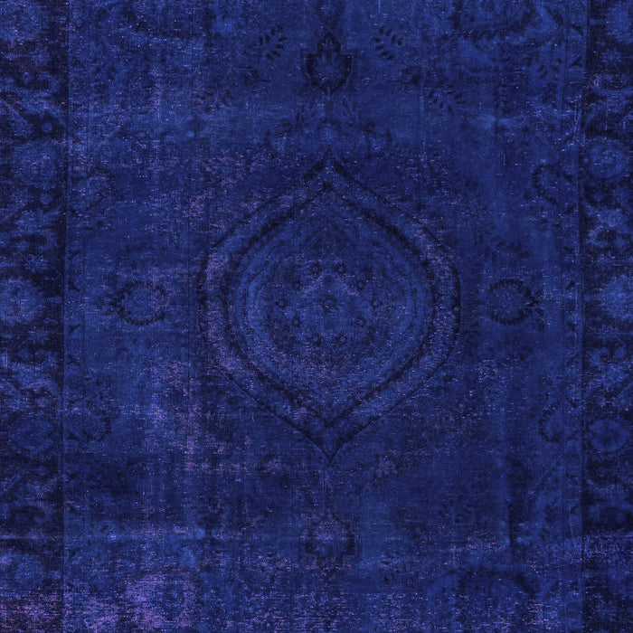 Machine Washable Persian Purple Bohemian Area Rugs, wshabs2448pur
