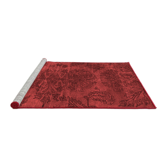 Modern Red Washable Rugs