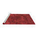 Modern Red Washable Rugs