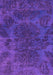 Machine Washable Abstract Purple Modern Area Rugs, wshabs2449pur