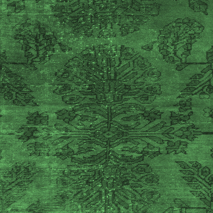 Machine Washable Abstract Emerald Green Modern Area Rugs, wshabs2449emgrn