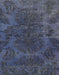 Machine Washable Abstract Dark Blue Grey Blue Rug, wshabs2449