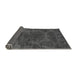 Sideview of Abstract Gray Modern Rug, abs2449gry