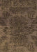 Abstract Brown Modern Rug, abs2449brn