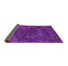 Sideview of Abstract Pink Modern Rug, abs2449pnk