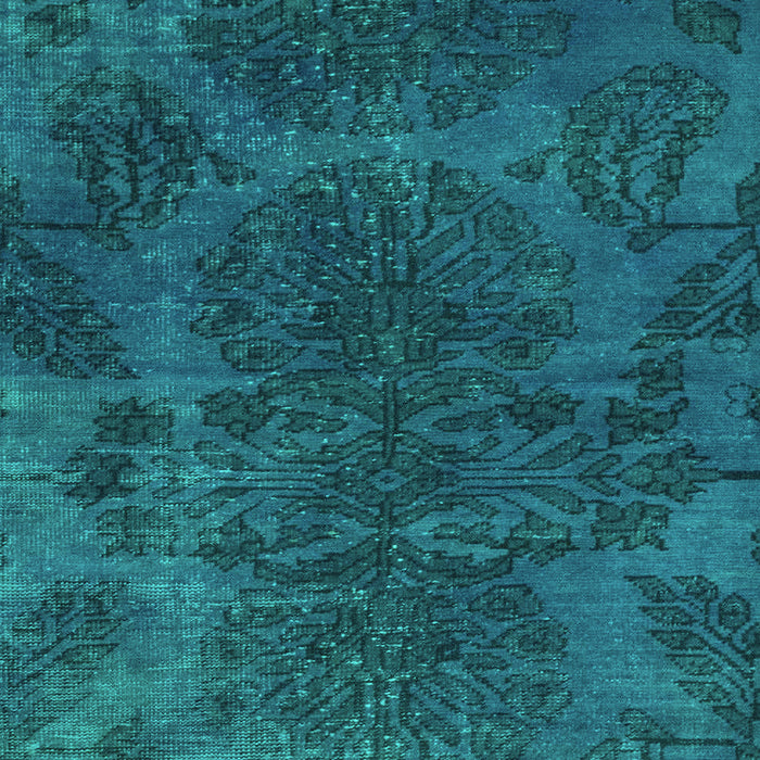 Machine Washable Abstract Turquoise Modern Area Rugs, wshabs2449turq