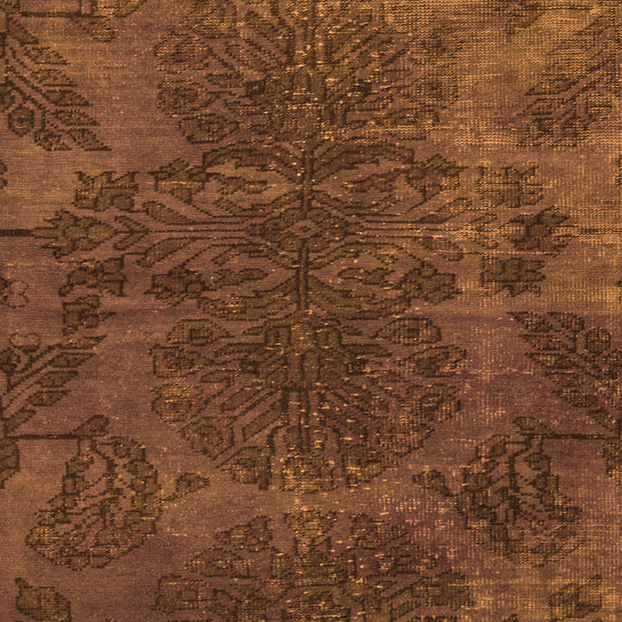 Abstract Orange Modern Rug, abs2449org