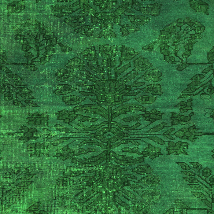 Abstract Green Modern Rug, abs2449grn