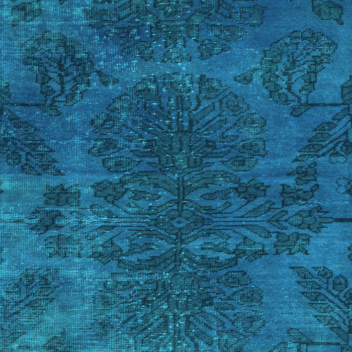 Abstract Light Blue Modern Rug, abs2449lblu