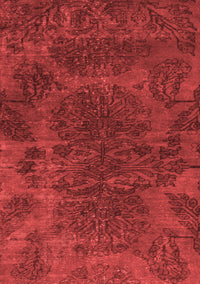 Abstract Red Modern Rug, abs2449red