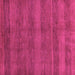 Square Abstract Pink Modern Rug, abs244pnk