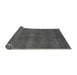 Sideview of Abstract Gray Modern Rug, abs244gry