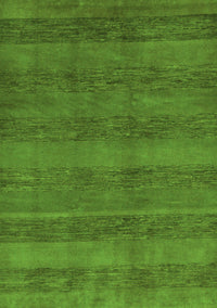 Abstract Green Modern Rug, abs244grn