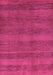 Machine Washable Abstract Pink Modern Rug, wshabs244pnk