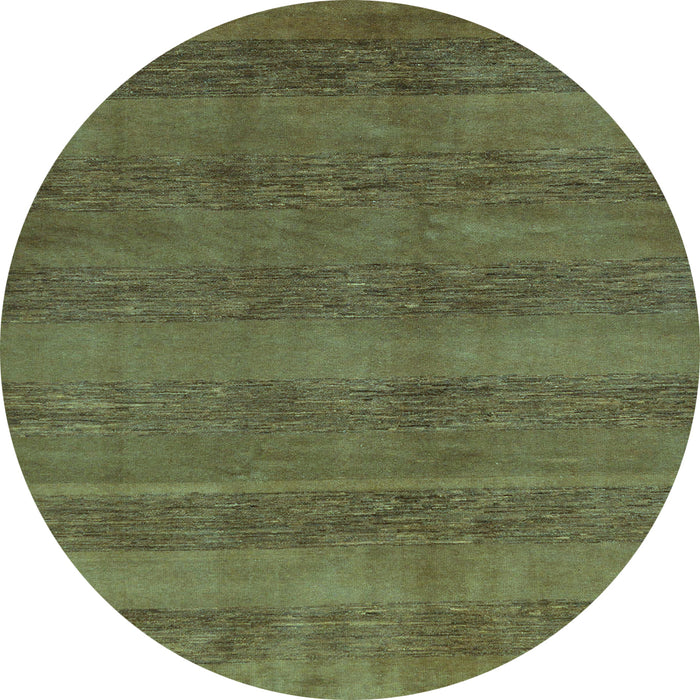 Round Machine Washable Abstract Light Blue Modern Rug, wshabs244lblu