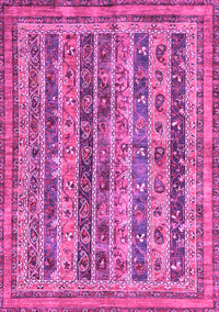 Abstract Pink Modern Rug, abs2450pnk