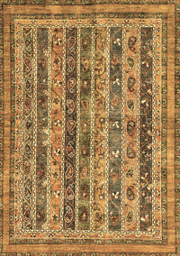 Abstract Brown Modern Rug, abs2450brn