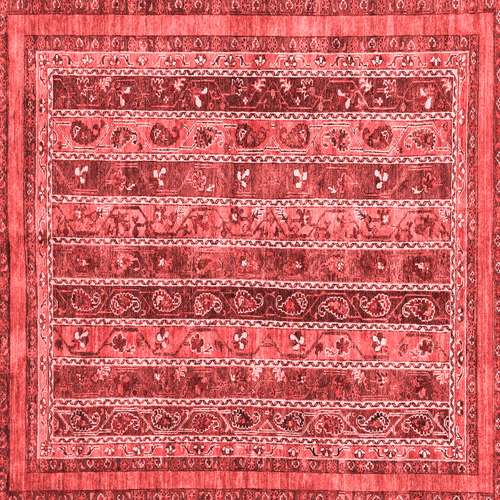 Abstract Red Modern Rug, abs2450red