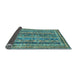 Sideview of Abstract Light Blue Modern Rug, abs2450lblu