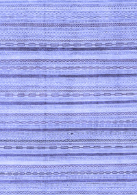 Abstract Blue Modern Rug, abs2451blu