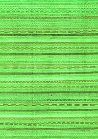 Abstract Green Modern Rug, abs2451grn