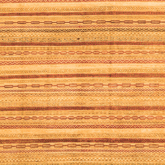 Machine Washable Abstract Orange Modern Area Rugs, wshabs2451org