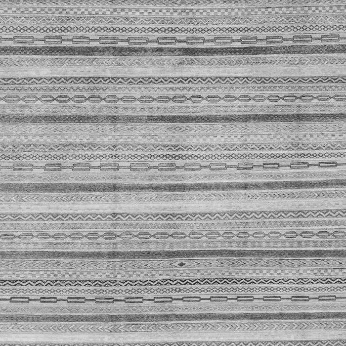 Machine Washable Abstract Gray Modern Rug, wshabs2451gry