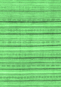 Abstract Emerald Green Modern Rug, abs2451emgrn