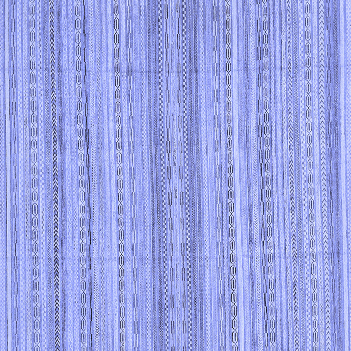 Square Abstract Blue Modern Rug, abs2452blu