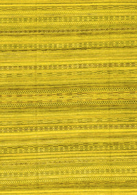 Abstract Yellow Modern Rug, abs2452yw