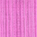 Square Abstract Pink Modern Rug, abs2452pnk