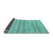 Sideview of Abstract Light Blue Modern Rug, abs2452lblu